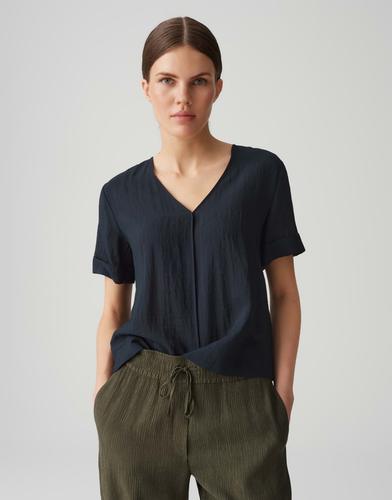 Blusenshirt "Filka" - Dunkelblau / 44