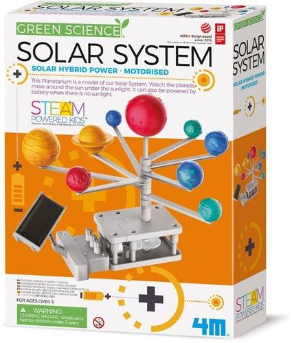 4M Experimentierkasten »Green Science - Sonnensystem mit Solar-Hybrid-Antrieb«