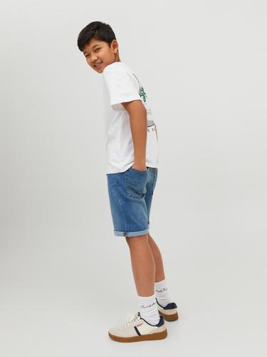 JJIRICK JJORIGINAL SHORTS MF 551 SN JNR 158 Normal geschnitten - Blue Denim