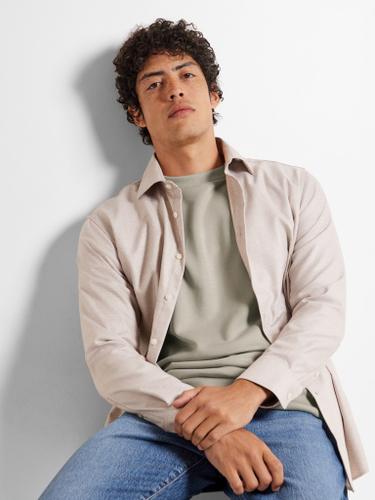 SLHEMANUEL SOFT CREW NECK SWEAT NOOS Grau M