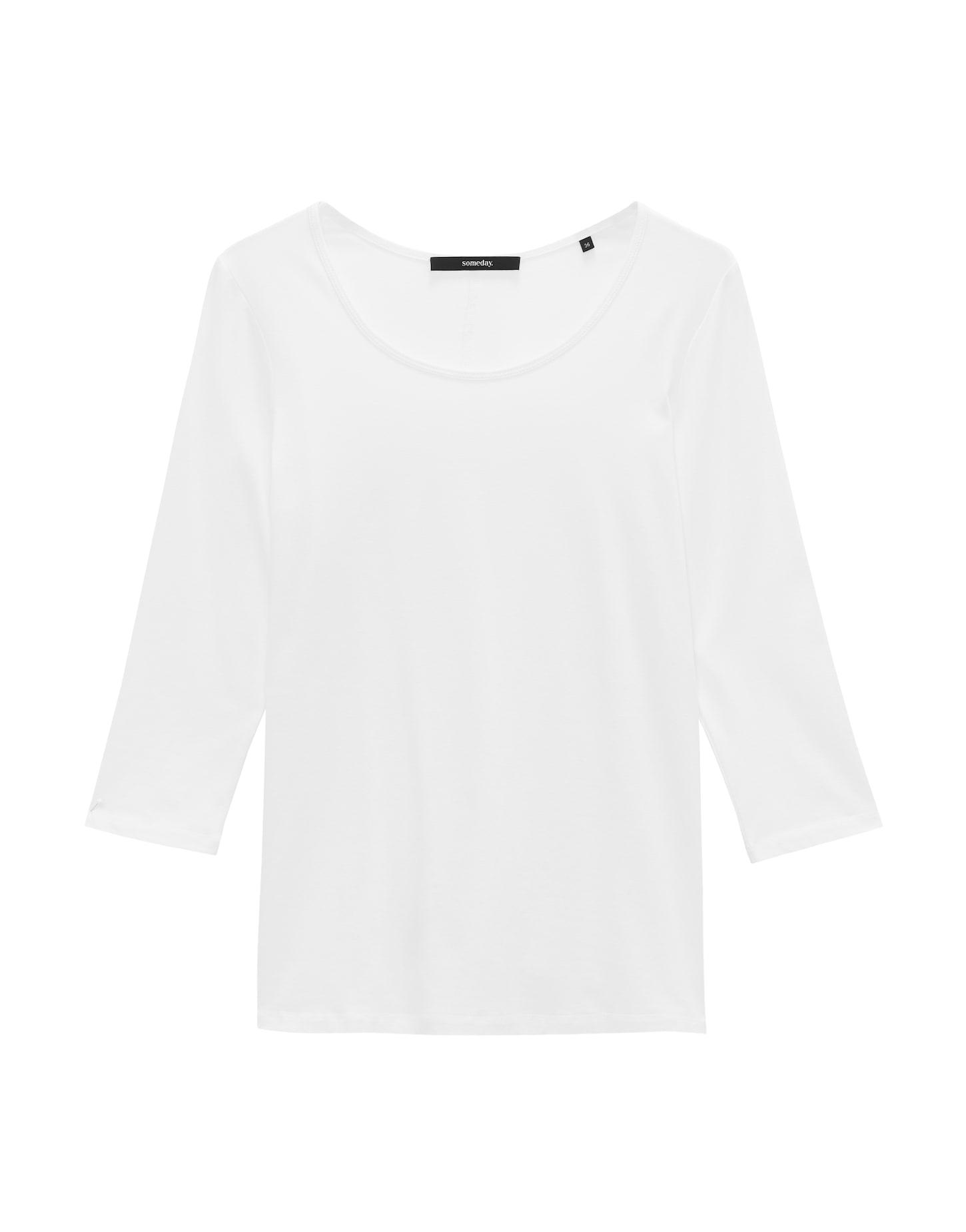 Basic-Shirt "Kain" - Weiß / 42