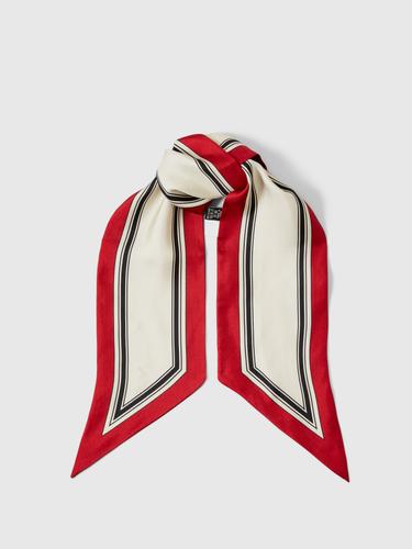 SLFSIV NARROW SCARF ONE SIZE - Equestrian Red