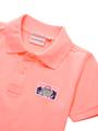 Piqué Poloshirt 128/134 Regular Fit - Soft Neon Coral
