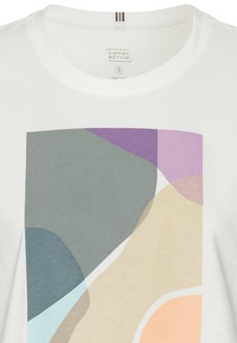 T-Shirt mit Print S Regular Fit - Placement Landscape