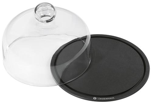 Käseglocke mit Glasdeckel