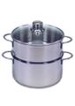 Biodünster Kartoffeldämpfer 3,6 l Ø20cm Edelstahl