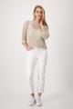 Netzpullover mit Lurex 36 - Camel