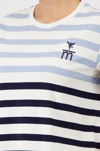 T-Shirt mit Streifen 38 - Marine Ringel