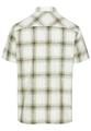 Kariertes Kurzarmhemd aus reiner Baumwolle 3XL Regular Fit - Pale Mint
