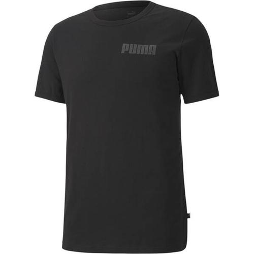 PUMA Herren Shirt Modern Basics Tee L in Schwarz