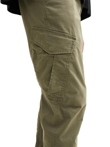 Regular Tapered Cargo Hose S Regular Fit - Dusty Olive Green