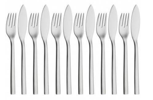 Nuova Fischbesteck-Set, 12-teilig