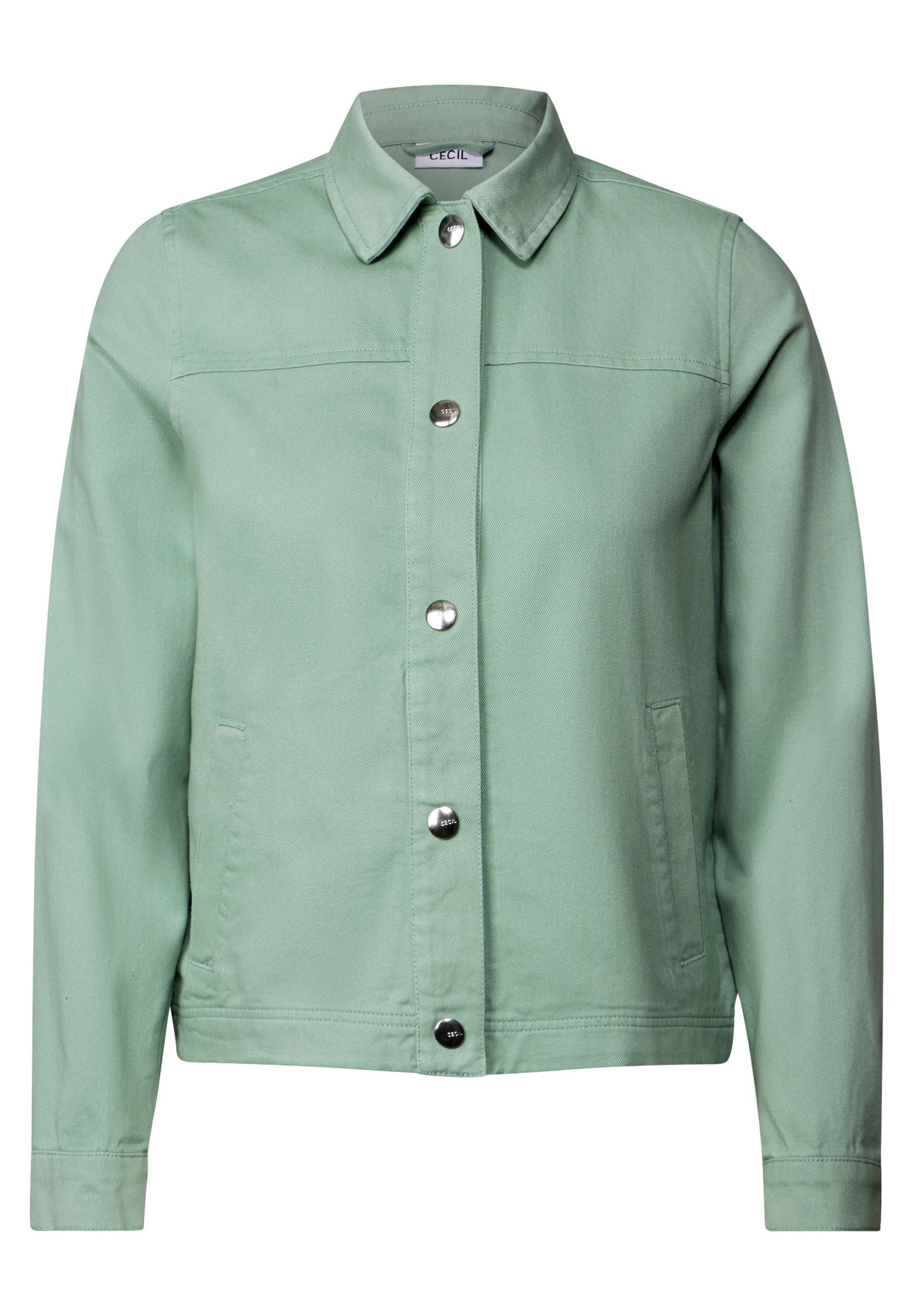 Twill Jacke L - Matcha Green