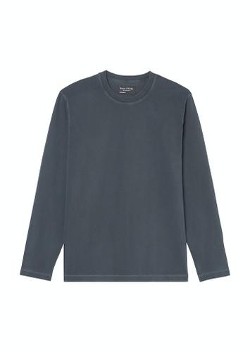 Longsleeve regular Blau XXL