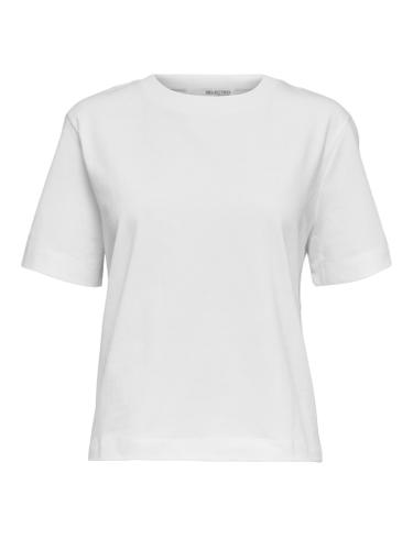 SLFESSENTIAL SS BOXY TEE NOOS Weiß M