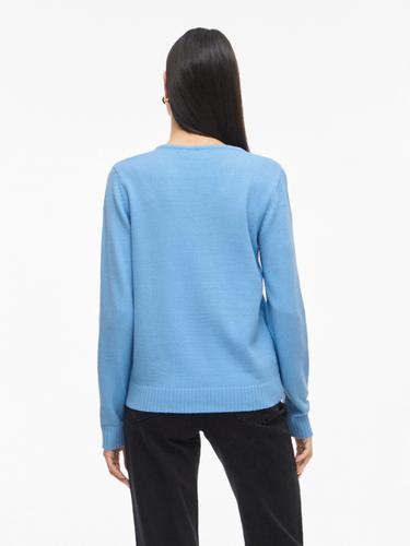 VIRIL V-NECK L/S KNIT TOP - NOOS S Normal geschnitten - All Aboard