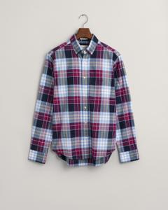 Regular Fit Archive Oxford-Hemd mit Karomuster M - Beautyberry Purple