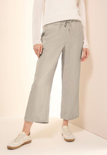 Wide Leg Hose aus Leinenmix XXL/7/8 Hosen - Pumice Beige