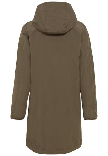 Funktionsmantel aus recyceltem Polyester 36 Relaxed Fit - Dark Khaki