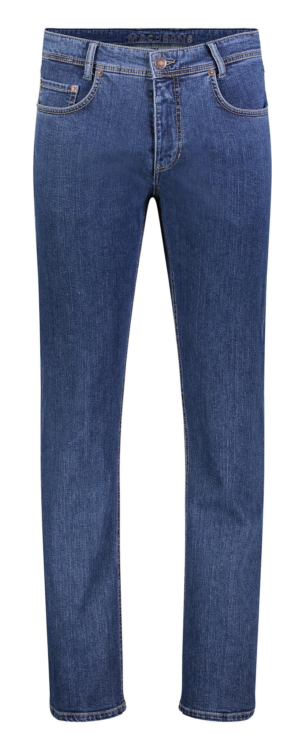 MAC JEANS - Arne, Recycled Denim 32/34 Modern Fit - Blau