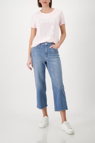 T-Shirt mit Strasssteinen 44 - French Rose