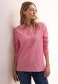 Gestreifte Oxford Bluse S - Granita Red