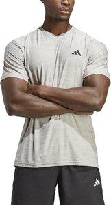 ADIDAS Herren Shirt TR-ES STRETCH T L in Grau