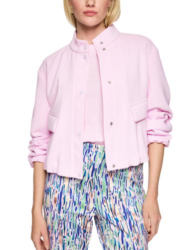Jacke mit kleinem Stehkragen 40 - Pink Tulle