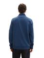 Sweatjacke mit Stehkragen XXXL Regular Fit - Nighttime Blue