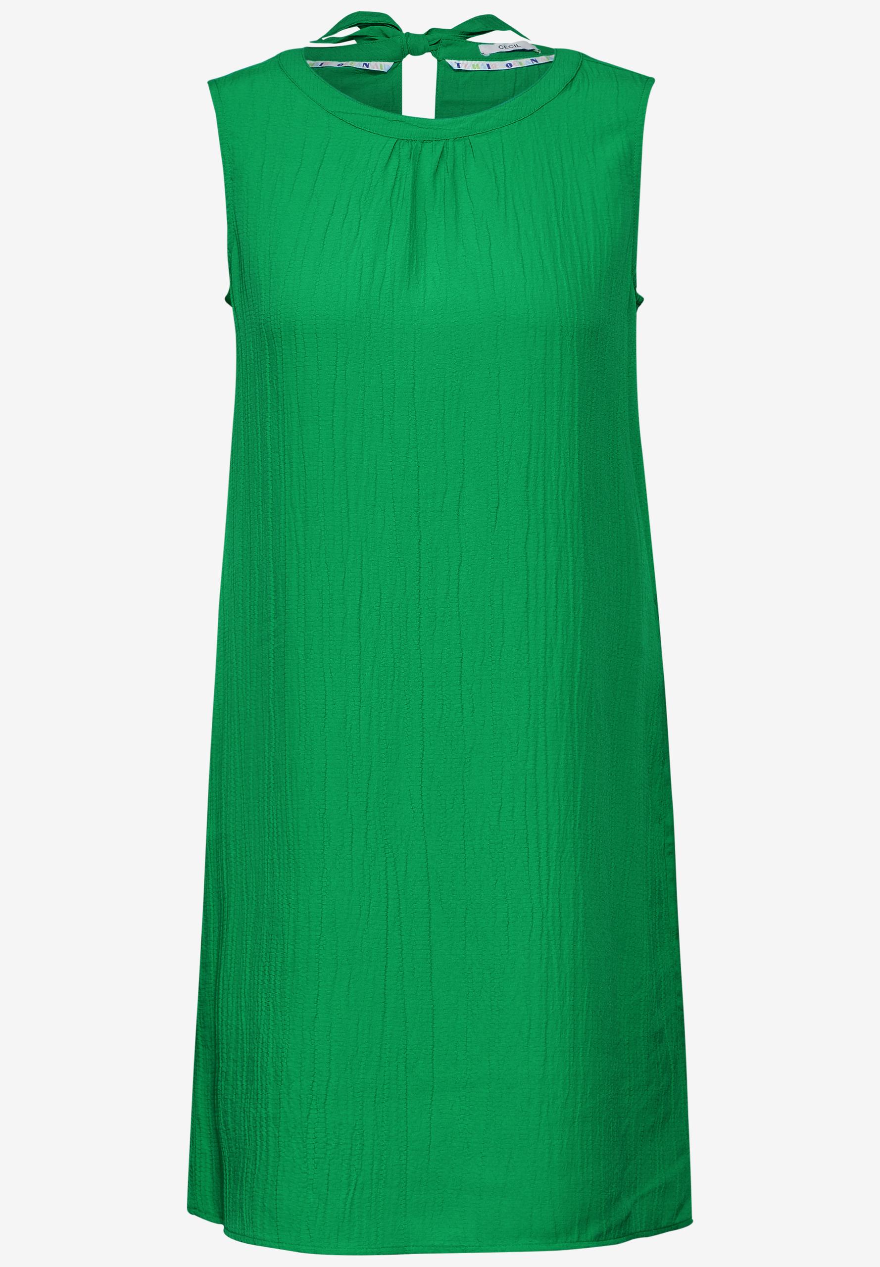 Struktur Sommer-Kleid L - Fresh Apple Green