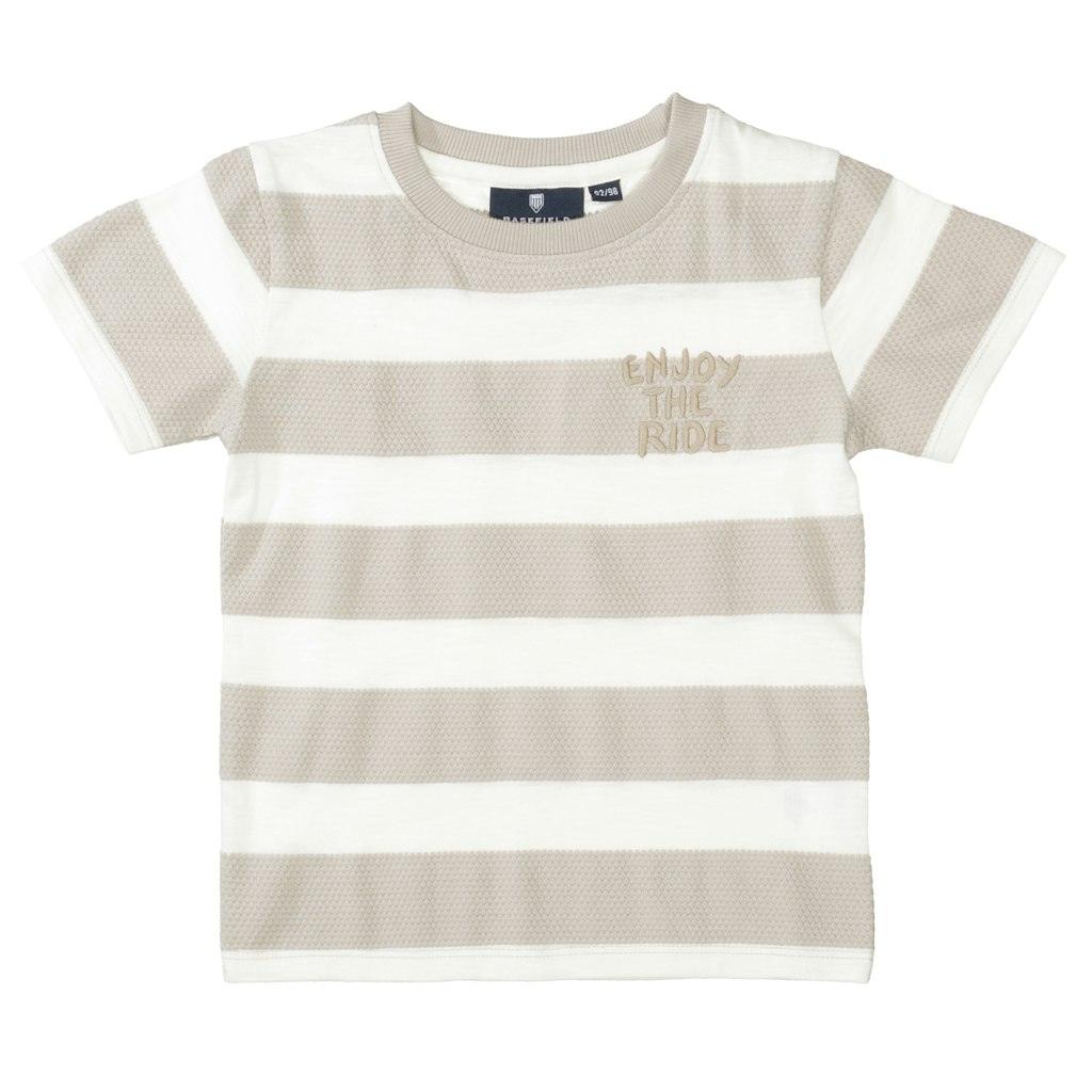 Kn.-T-Shirt Beige 128/134