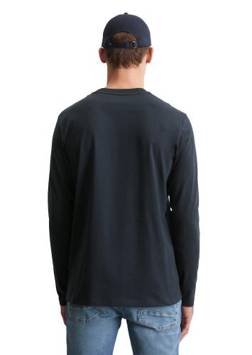 Longsleeve shaped Blau XXL