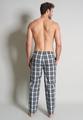 TOM TAILOR Herren Lange-Hose kariert 1er Pack 50 - Grün-mittel-karo