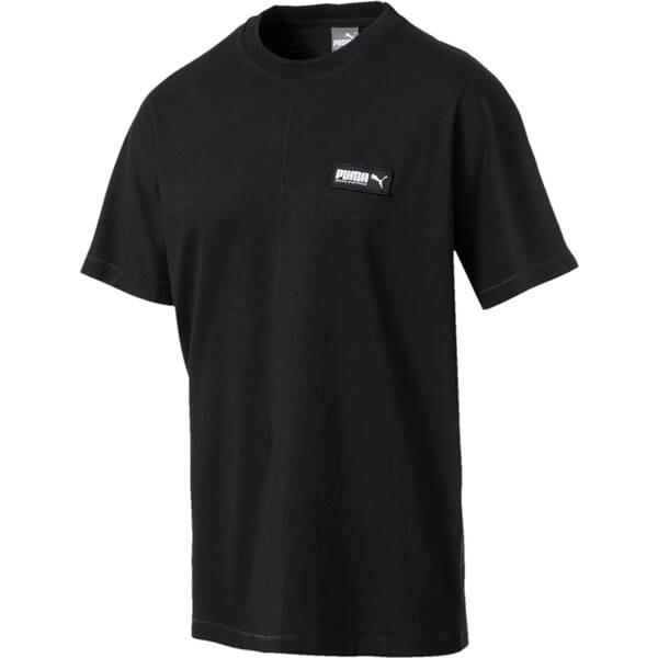 PUMA Herren T-Shirt Fusion Tee L in Schwarz