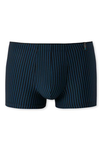 Hip-Shorts Blau 4