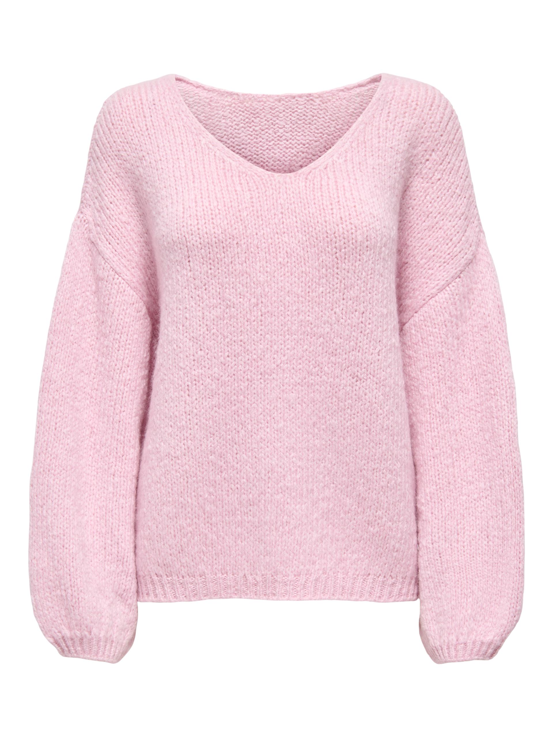 JDYDINEA L/S REVERSIBLE PULLOV. KNT NOOS L Normal geschnitten - Fragrant Lilac