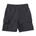 Kn.-Sweatbermuda 128/134 - Dark Grey