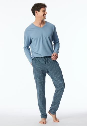 Hose lang 56 - Jeansblau