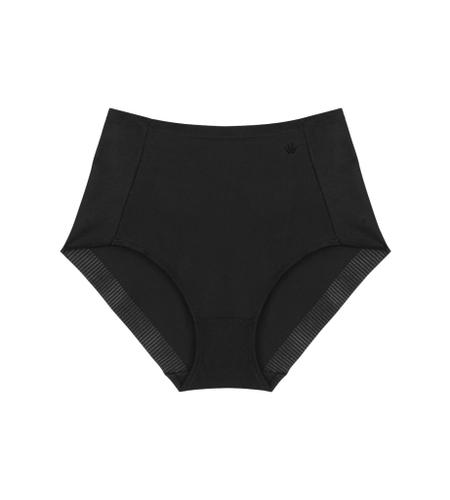 Becca Extra High + Cotton Panty Schwarz 80