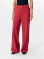 OBJLISA WIDE PANT NOOS 34 Weiter Beinschnitt - Karanda Red