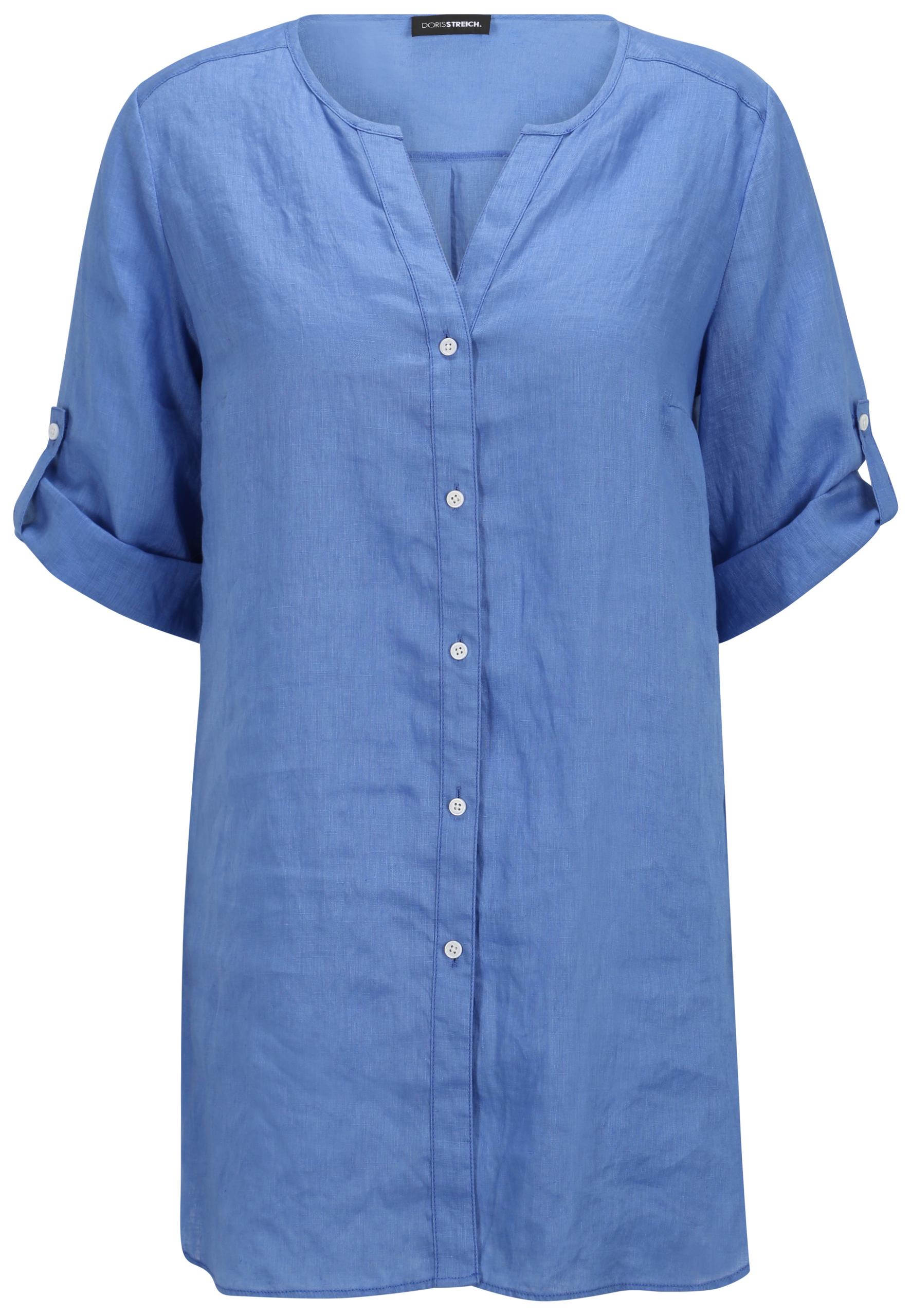 Bluse 48 - Kobalt