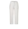 MAC JEANS - NORA, Pure linen 40/OL Wide Fit - Grau