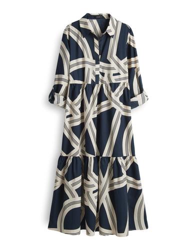 Printkleid "Werano Lane" - Blau / 36