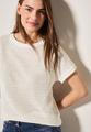 Struktur-T-Shirt M - Vanilla White