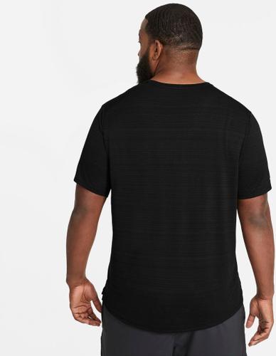 NIKE Herren Laufsport T-Shirt "DF Miler" S in Schwarz