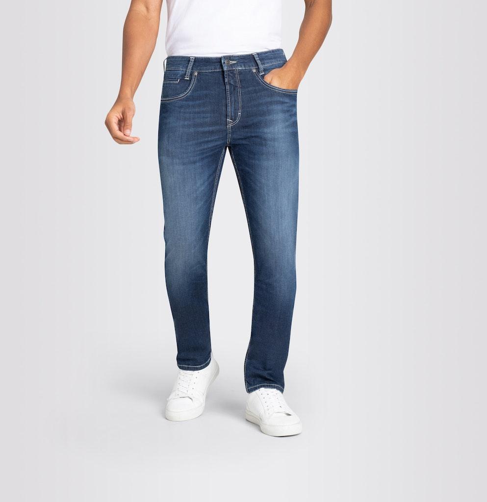 MAC JEANS - Arne Pipe, Light Weight Denim Blau 35/32