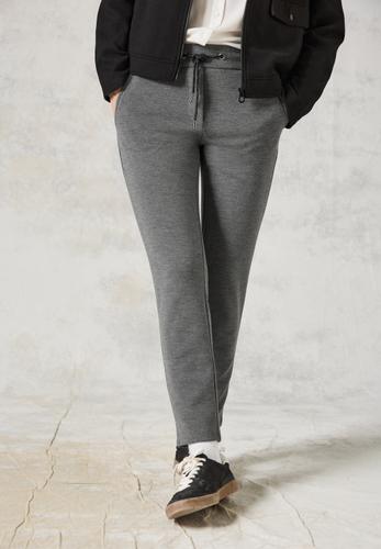 Hose im Casual Fit L/28 - Platinum Grey Mel.