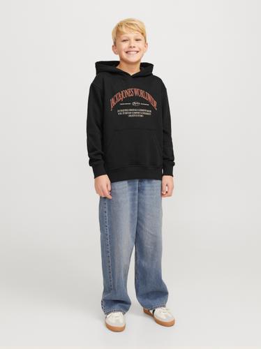 JORFREDERIKSBERG MARGATE SWEAT HO BF JNR 152 Locker geschnitten - Black