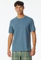 T-Shirt Rundhals 56 - Atlantikblau