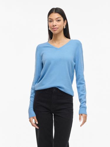 VIRIL V-NECK L/S KNIT TOP - NOOS S Normal geschnitten - All Aboard